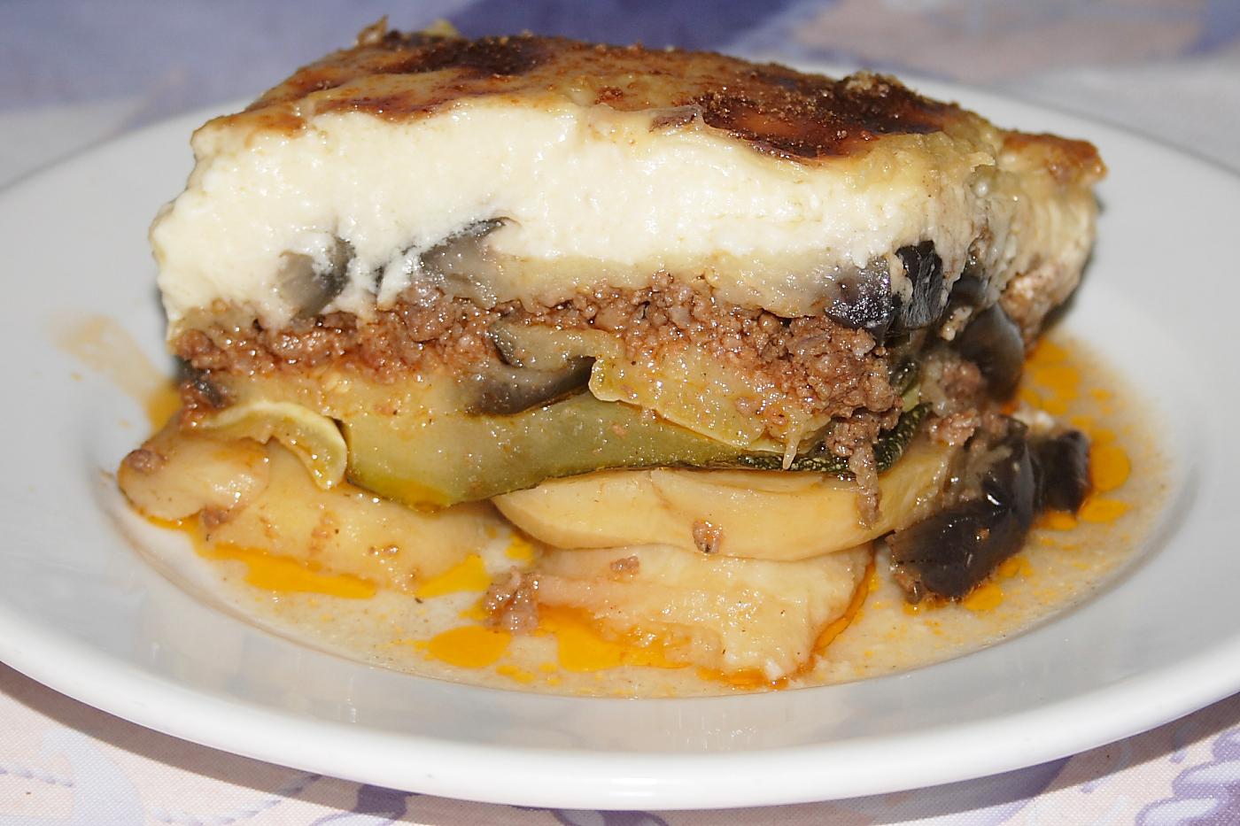 Moussaka grecque